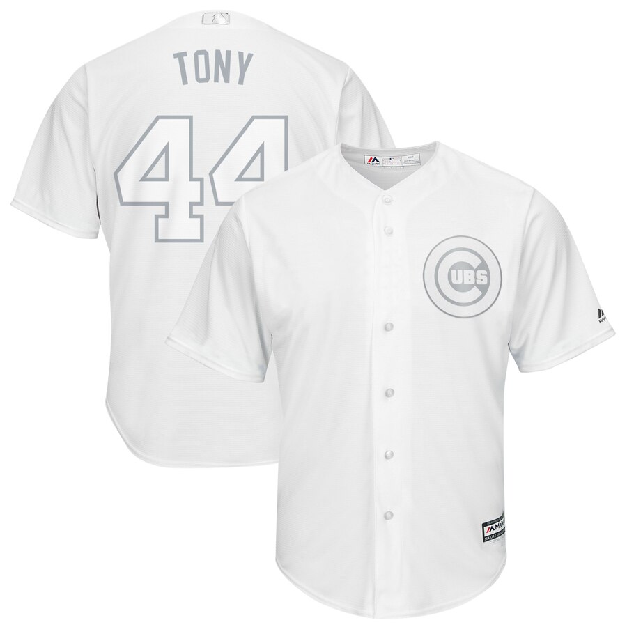 black chicago cubs shirt