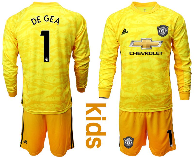 manchester united goalkeeper kit kids