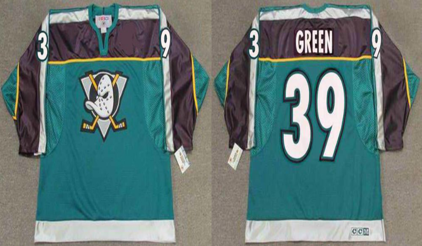 anaheim ducks green jersey