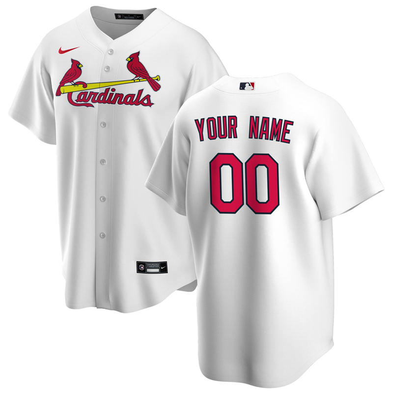 2020 MLB Men St. Louis Cardinals Nike White Home 2020 ...