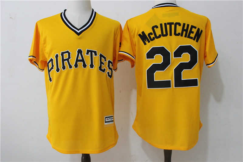 pittsburgh pirates yellow jersey