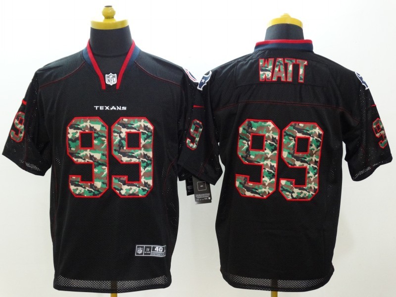 camo texans jersey watt