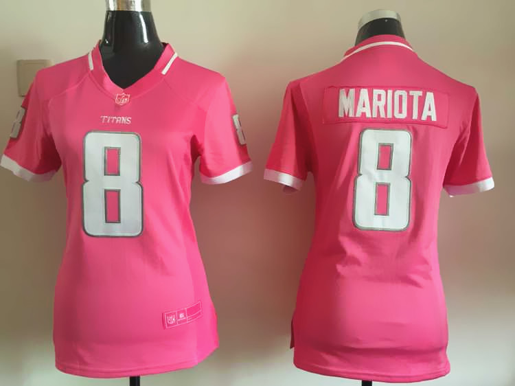 marcus mariota pink jersey