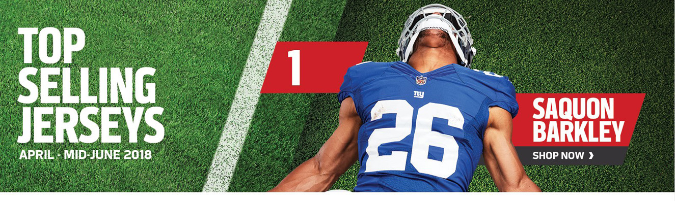 top selling nfl jerseys 2018