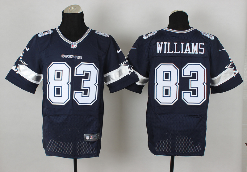 Dallas Cowboys 83 Terrence Williams Blue 2014 Nike Elite Jerseys