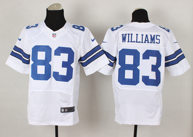 Dallas Cowboys 83 Terrence Williams White 2014 Nike Elite Jerseys