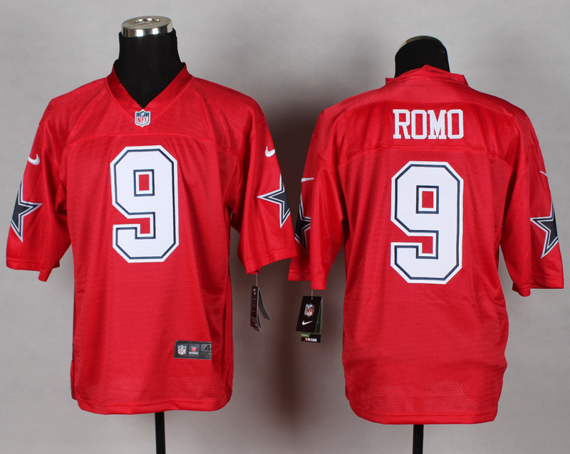Dallas Cowboys 9 Tony Romo red 2014 nfl QB Nike Jerseys