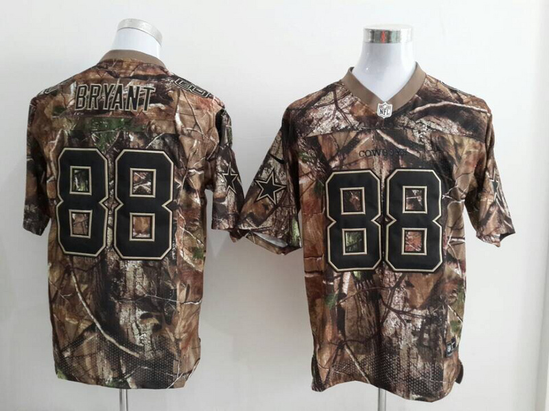 Dallas Cowboys 88 Dez Bryant Camo 2014 Jerseys