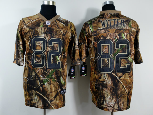 Dallas Cowboys 82 Witten Camo 2014 Nike Elite Jerseys