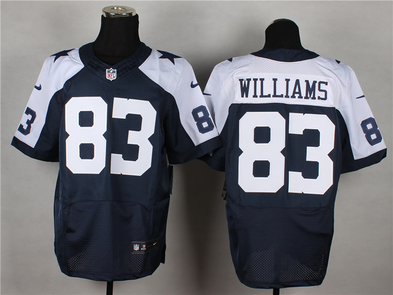 Dallas Cowboys 83 Terrence Williams Blue Thanksgiving 2014 Nike Elite Jerseys