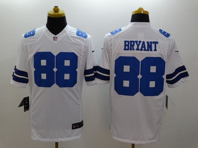 Dallas Cowboys 88 Dez Bryant White 2014 Nike Limited Jerseys