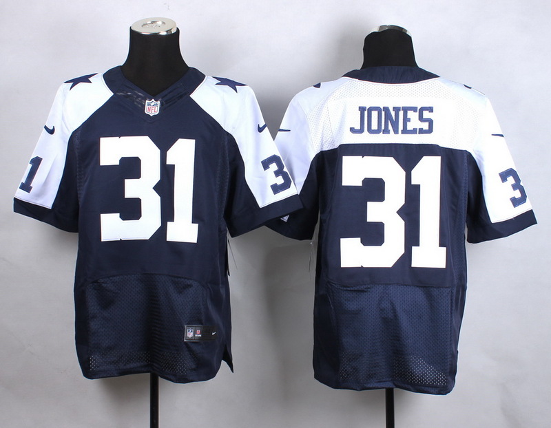 Dallas Cowboys 31 Jones Blue Thanksgiving New 2015 Nike Elite Jersey