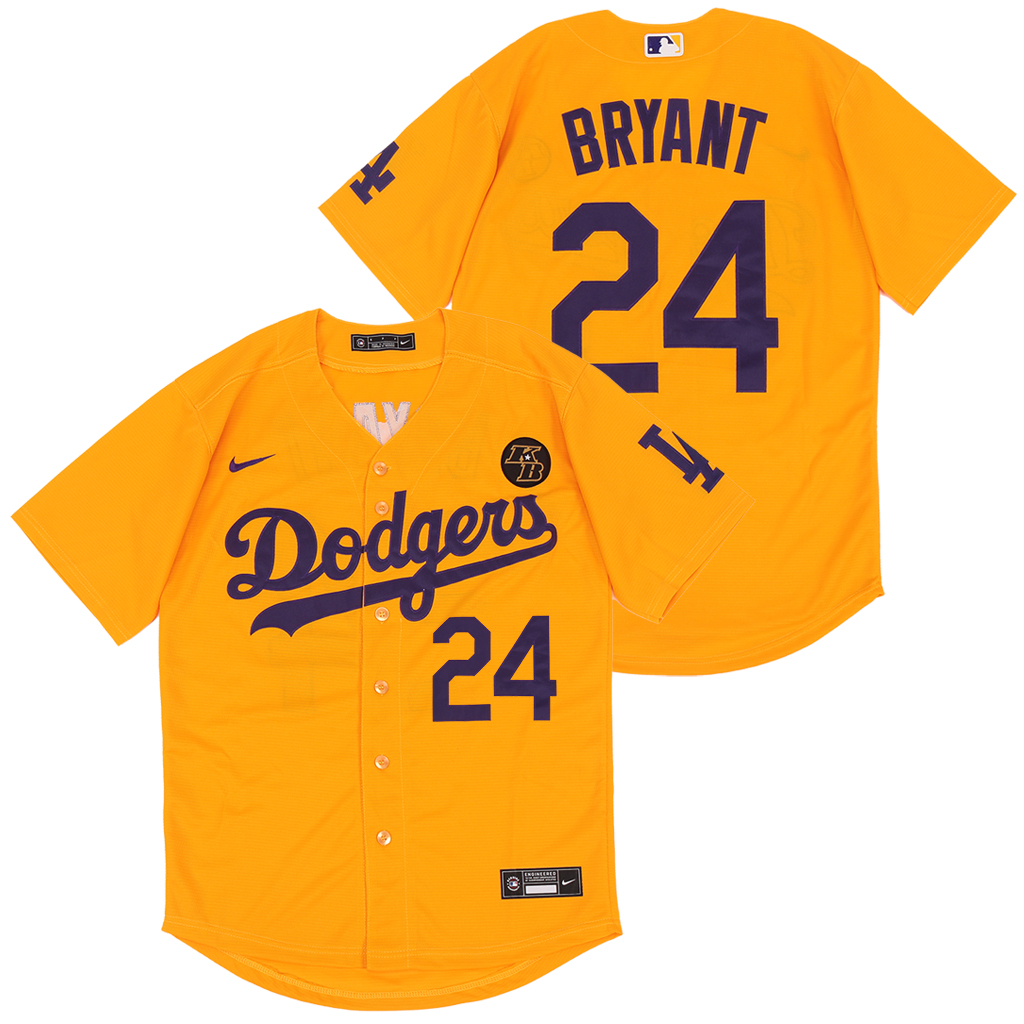 yellow mlb jersey