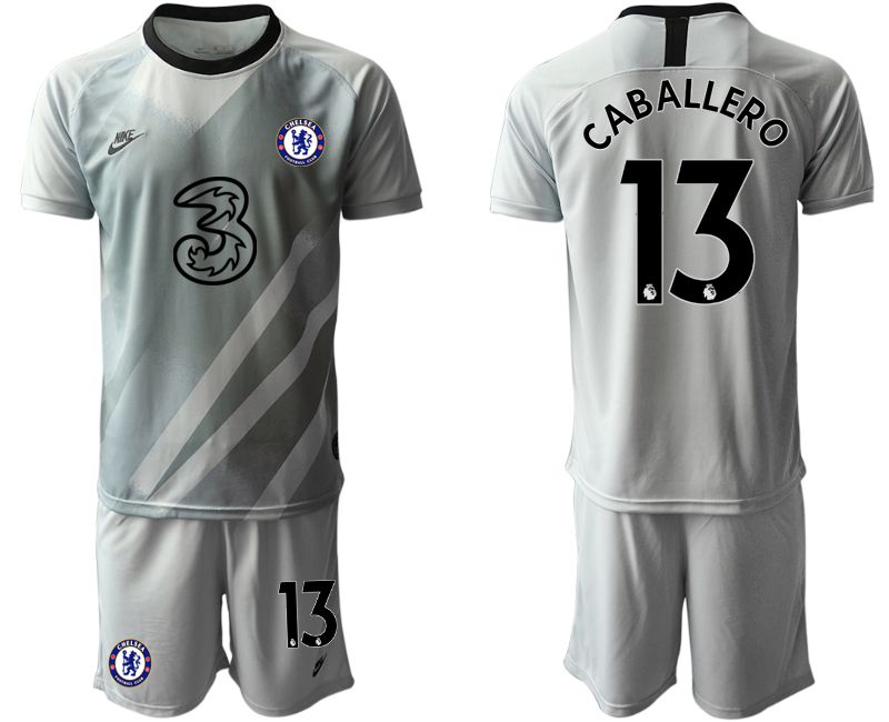 Men 2020-2021 club Chelsea gray goalkeeper 13 Soccer ...