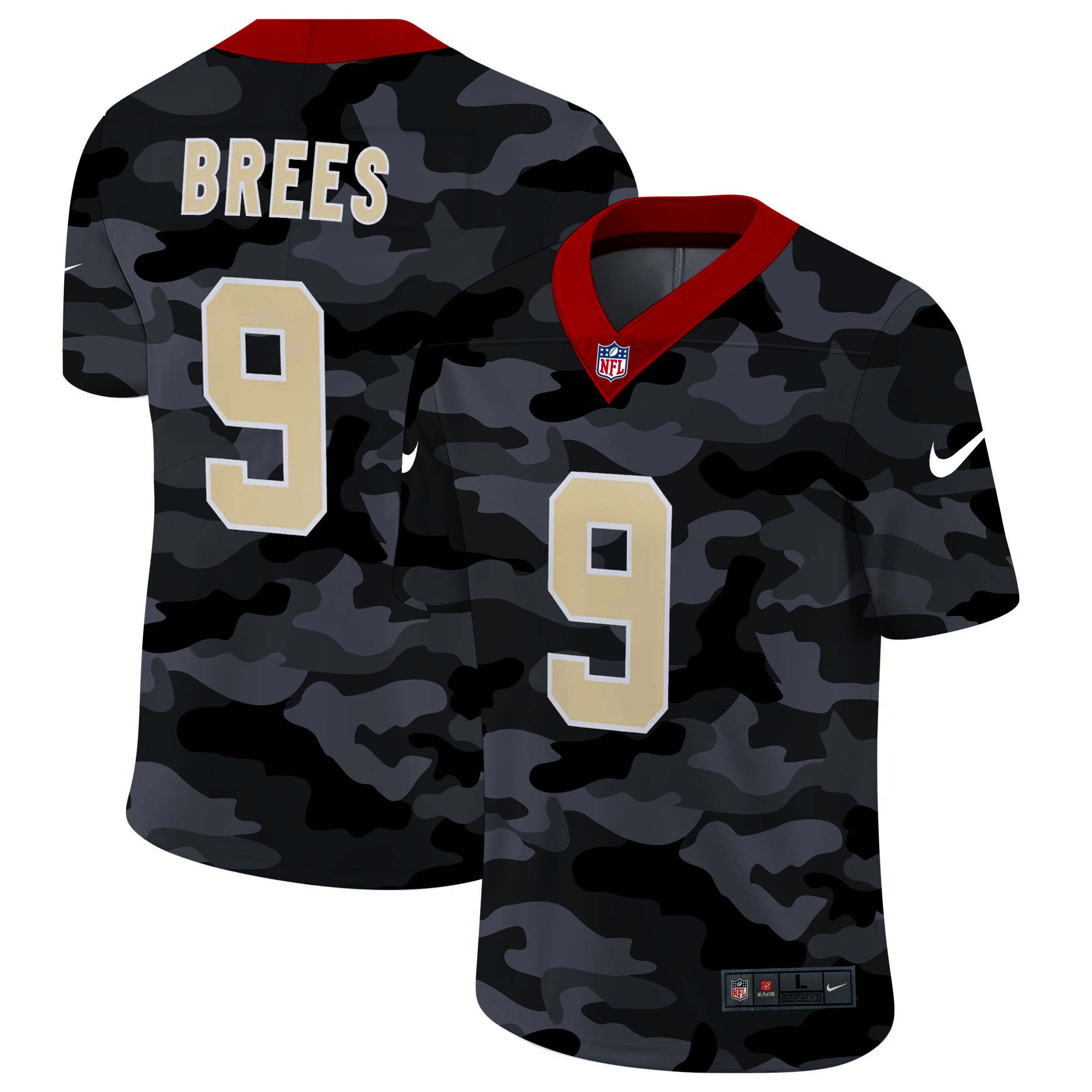 salute to service saints jersey